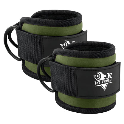 Ankle Straps for Resistance Training - Adjustable 310g Gym Straps for Cable Machines - Strengthen Glutes Hamstrings Thighs Calves - Workout Accessory for Men and Women