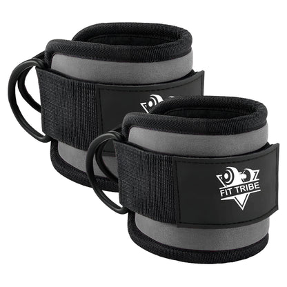 Ankle Straps for Resistance Training - Adjustable 310g Gym Straps for Cable Machines - Strengthen Glutes Hamstrings Thighs Calves - Workout Accessory for Men and Women