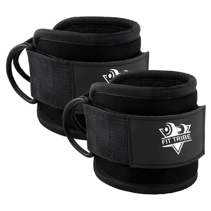 Ankle Straps for Resistance Training - Adjustable 310g Gym Straps for Cable Machines - Strengthen Glutes Hamstrings Thighs Calves - Workout Accessory for Men and Women